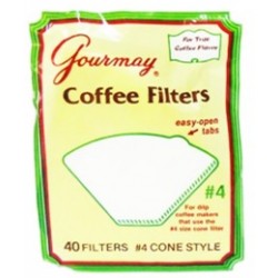 GOURMAY FILTROS DE CAFE N 4 X 40 UN