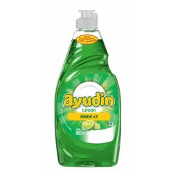 Lavavajillas líquido limón 900ml Ayudin