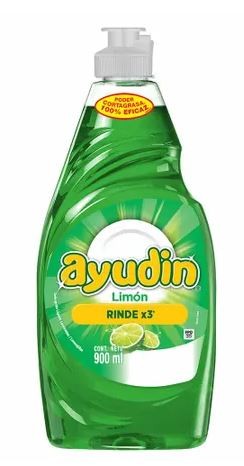 Lavavajilla Líquido AYUDÍN Limón Botella 900ml
