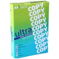 Papel Fotocopia Ultra copy 75 gr A-4 Cod.P1006